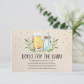 Carte D'accompagnement Brewing Apportez un livre Bières et bouteilles Rus (Debout devant)