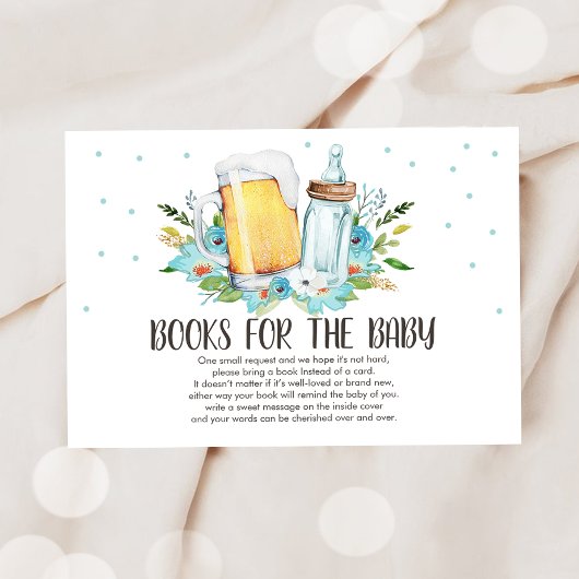 Carte D'accompagnement Brewing Apportez un livre Bières et bouteilles Rus