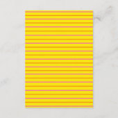 Carte D'accompagnement Bright Neon Sunshine Stripes Livres Sunny pour béb (Dos)