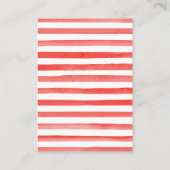 Carte D'accompagnement Broche Baby shower de fraise Brochure (Dos)