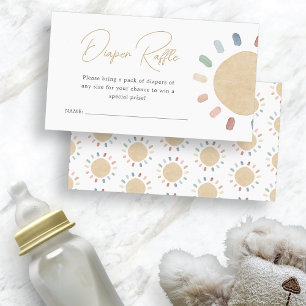 Carte D'accompagnement Broche Boho Sun Diaper