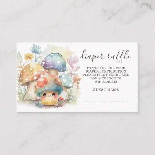 Carte D'accompagnement Brochure à café Whimsical (Devant)