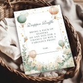 Carte D'accompagnement Brochure à capuchon à air chaud