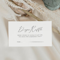 Brochure de Baby shower neutre pour le sexe lunair