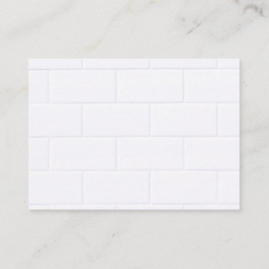 Carte D'accompagnement Brochure de canard en caoutchouc (Dos)