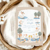 Carte D'accompagnement Brochure de plongeur à oie sotte