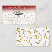 Carte D'accompagnement Budget Combien De Baisers Enceinte De Jeu De Maria (Devant / Derrière)