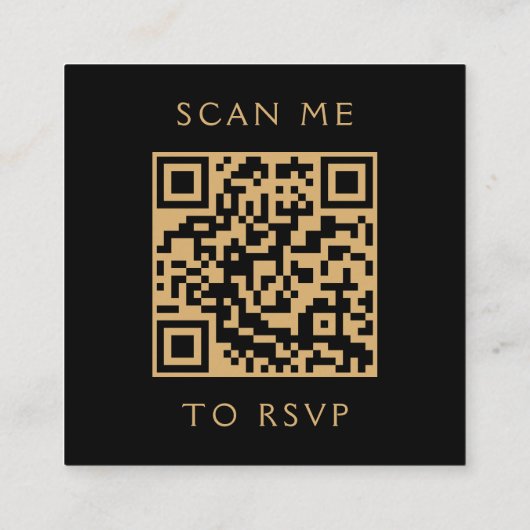 Carte D'accompagnement Budget Moody Floral Turquoise Or QR Code RSVP (Dos)