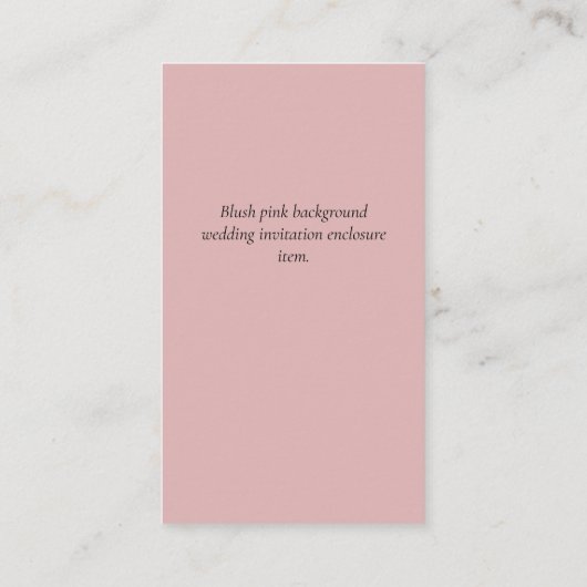 Carte D'accompagnement Budget QR Code Website RSVP Mariage de l'hôtel Dét (Dos)