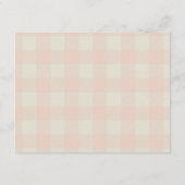 Carte D'accompagnement Buffalo Plaid (Dos)