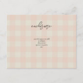 Carte D'accompagnement Buffalo Plaid (Devant)