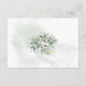 Carte D'accompagnement Bulles & brasseries avant bébé dû douche Eucalyptu (Dos)