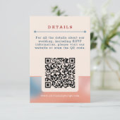 Carte D'accompagnement Bulles de l'amour : Mariage de conte fée simple (Debout devant)