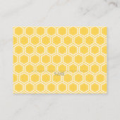Carte D'accompagnement Bumble Bee Diaper Raffle Ticket (Dos)