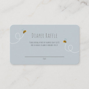 Carte D'accompagnement Bumble Bee Honey Bear Sexe Baby shower neutre