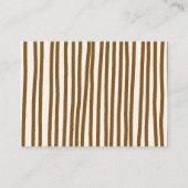 Carte D'accompagnement Bun in the oven baking baby shower book request (Dos)