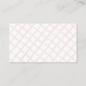Carte D'accompagnement Bunny Pink Floral Girl Baby shower Request (Dos)
