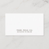 Carte D'accompagnement Burlap Seahorse, Enregistrer la date (Dos)