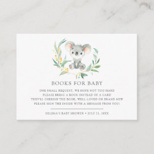 Carte D'accompagnement Bush Baby Koala Baby shower Book