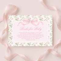 Cabane d'amour vintage rose florale Livres pour bé
