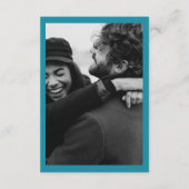 Carte D'accompagnement Cabo Wedding Inviter Retro RSVP QR Code Enfermer (Dos)