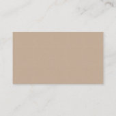 Carte D'accompagnement Cadeau de Fond pour Lune de Miel de Mariage, Guirl (Dos)