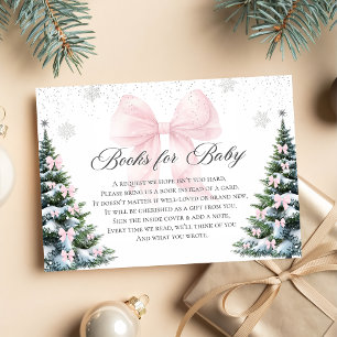 Carte D'accompagnement Cadeau de Noël d'hiver pour bébé Livres pour bébé