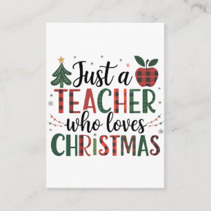 Carte D'accompagnement Cadeau pour Enseignant Juste un Enseignant qui A