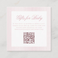 Cadeaux pour Baby Light Pink en ligne Registre de