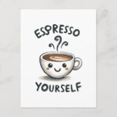 Carte D'accompagnement Café Espresso Yourself (Dos)