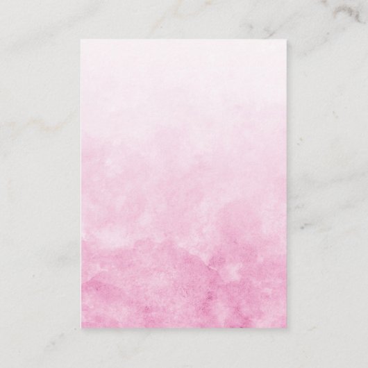 Carte D'accompagnement cahiers pour bébé zebra pour bébé (Dos)