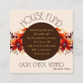 Carte D'accompagnement Caisse Maison  (Dos)