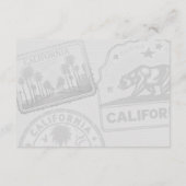 Carte D'accompagnement California Passport Details (Dos)