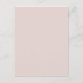 Carte D'accompagnement Calligraphie Élégante Polyvalente Personnalisable (Dos)