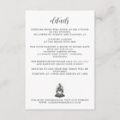 Carte D'accompagnement Campfire Love Wedding Details (Devant)