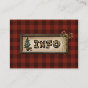 Carte D'accompagnement Camping, Glamping, Mariage de la nature