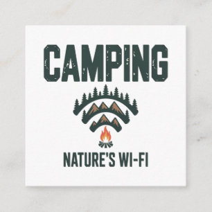 Carte D'accompagnement Camping Natures Wifi