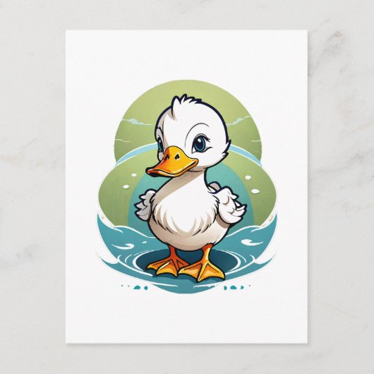 Carte D'accompagnement canard-colvert (Devant)