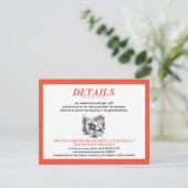 Carte D'accompagnement Canyon à cheval Couple Mariage (Debout devant)