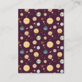 Carte D'accompagnement Capsule Temporelle de l'Aventure Spatiale pour l'a (Dos)