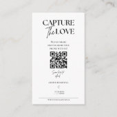 Carte D'accompagnement Capturer l'amour Photo I Spy Mariage Jeu de récupé (Devant)