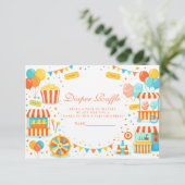 Carte D'accompagnement Carnival Treats Circu Diapper Raffle (Debout devant)