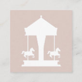 Carte D'accompagnement Carousel Books for the Baby (Dos)