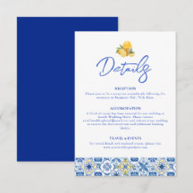 Carreaux italiens La Dolce Vita Mariage de Destina
