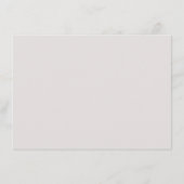 Carte D'accompagnement Carton de mariage au Eucalyptus Silver Sage (Dos)