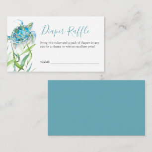 Carte D'accompagnement Carton d'invitation au tirage au sort de couche po