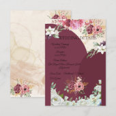 Carte D'accompagnement Cartouche de l'Enclos de Bourgogne (Devant / Derrière)