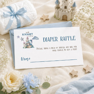 Carte D'accompagnement Cauchemar de Chevalier Dragon Rêveur Bébé Fait Dou