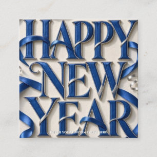 Carte D'accompagnement Célébration festive de la nouvelle année avec des