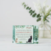 Carte D'accompagnement Célébrations d'hiver dans la neige, avec Kittens (Debout devant)